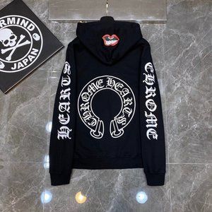 Chrome Hearts Black Hooded Sweatshirt